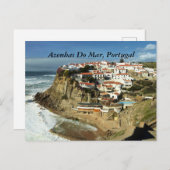 Azenhas Do Mar, Portugal Postkarte (Vorne/Hinten)