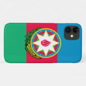 Azerbaidschan-Symbol Case-Mate iPhone Hülle (Rückseite (Horizontal))