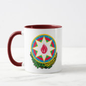 Azerbaijan-Emblem Tasse (Links)