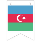 Azerbaijan Flag Emblem Wimpelkette (Erste Fahne)