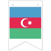 Azerbaijan Flag Emblem Wimpelkette (Dritte Fahne)