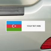 Azerbaijan-FLAGGE Autoaufkleber (Auf Auto)