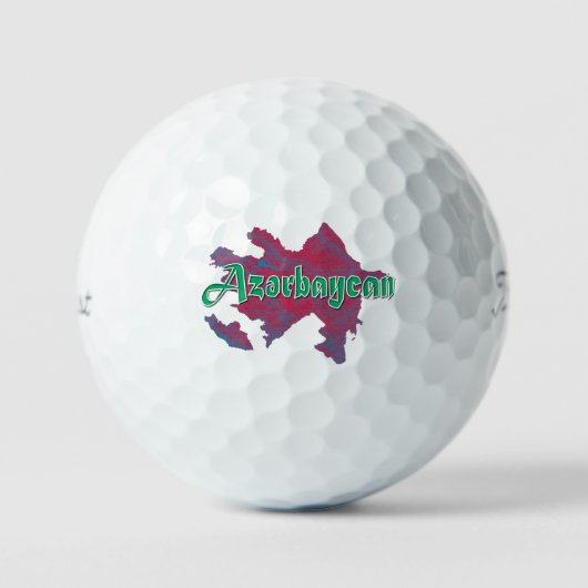 Azerbaijan Golfball (Vorderseite)