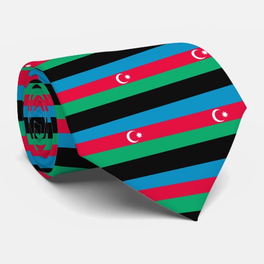 azerbaijan krawatte (Gerollt)
