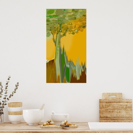 Azha The Tree - Poster (Küche)