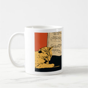 AZI Piano Cat Tasse