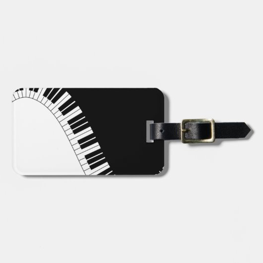 Aziza Keyboard Instruments Gepäckanhänger (Vorderseite horizontal)