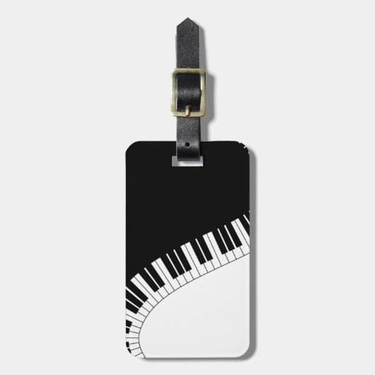 Aziza Keyboard Instruments Gepäckanhänger (Vorderseite vertikal)