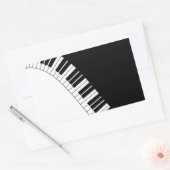 Aziza Keyboard Instruments Rechteckiger Aufkleber (Umschlag)