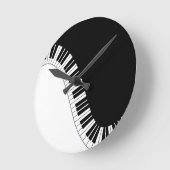 Aziza Keyboard Instruments Runde Wanduhr (Winkel)