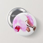 Aziza Orchid Blossoms Button (Vorne & Hinten)