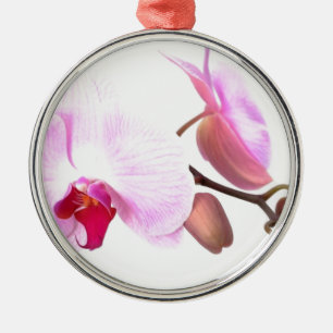 Aziza Orchid Blossoms Ornament Aus Metall