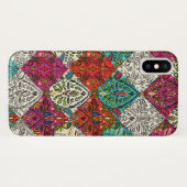 Aziza-Patchwork Case-Mate iPhone Hülle (Rückseite (Horizontal))