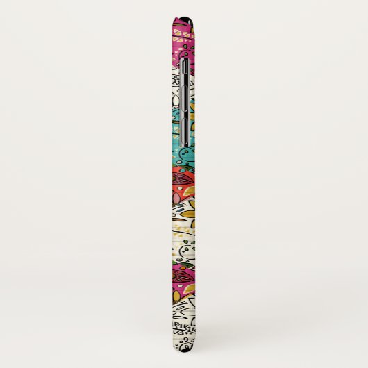 Aziza-Patchwork Case-Mate iPhone Hülle (Hinten/Links)