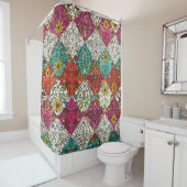 Aziza-Patchwork Duschvorhang (Beispiel)