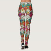 Aziza-Patchwork Leggings (Rückseite)