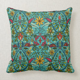 aziza Türkis Kissen