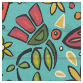 aziza Türkis Stoff (Nahaufnahme)