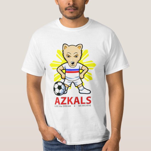 Azkals Shirt - Hundemaskottchen (Vorderseite)