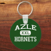 Azle - Hornets - Azle High School - Azle Texas Schlüsselanhänger (Vorderseite)