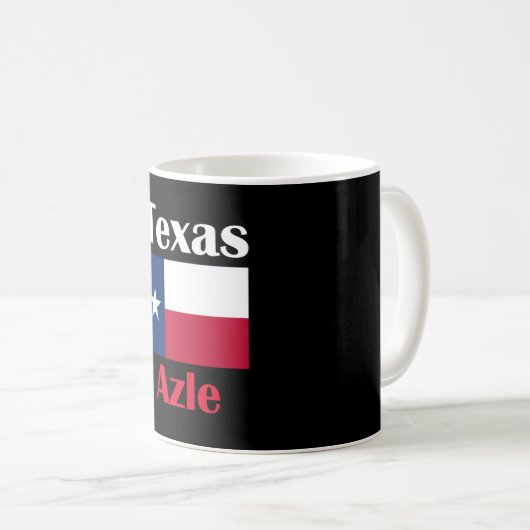 Azle TX Kaffeetasse (VorderseiteRechts)