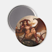 Azmodeus Dark Angel "Demon", Magnet (Vorderseite/Rückseite)