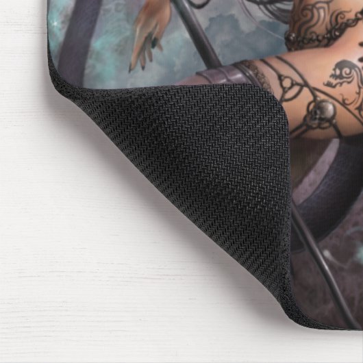 Azmodeus dunkle Engel "Helchen", Mausunterlage Mousepad (Ecke)