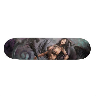Azmodeus dunkle Engel "Helchen", Skateboard