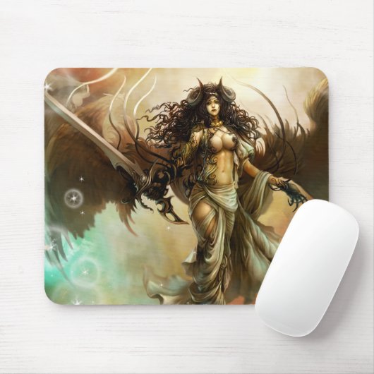 Azmodeus dunkle Engel, Mousepad (Mit Mouse)