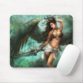 Azmodeus dunkle Engel Wynter, Mousepad (Mit Mouse)