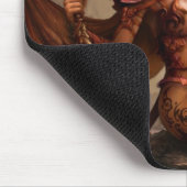 Azmodeus dunkler Engel "Dämon", Mausunterlage Mousepad (Ecke)