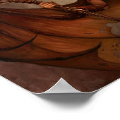 Azmodeus Dunkler Engel "Dämon", Poster (Ecke)