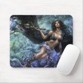 Azmodeus dunkler Engel "Wynter", Mousepad (Mit Mouse)