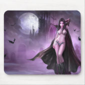Azmodeus Vampirs-Königin, Mausunterlage Mousepad (Vorne)
