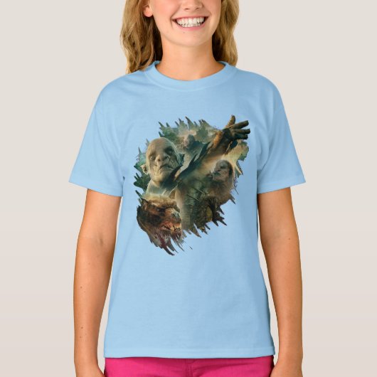 Azog, Narzug, and Bolg Graphic T-Shirt (Vorderseite)