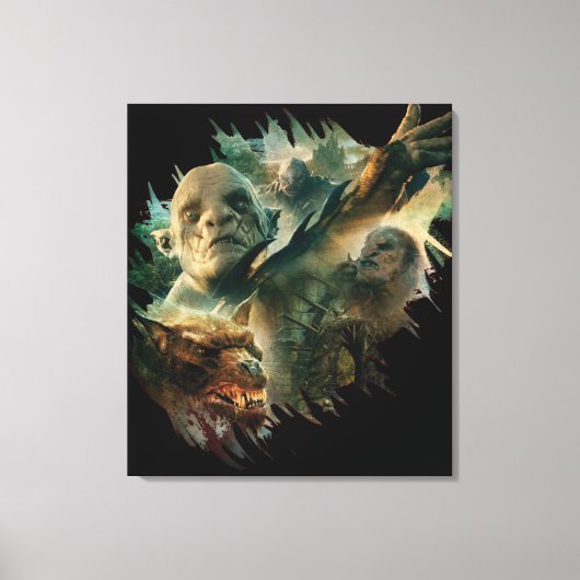 Azog, Narzug und Bolg Graphic Leinwanddruck (Vorderseite)