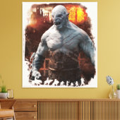Azog & Orcs Silhouette Graphic Leinwanddruck (Insitu (Wohnzimmer))
