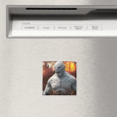 Azog & Orcs Silhouette Graphic Magnet (In Situ (Geschirrspüler))
