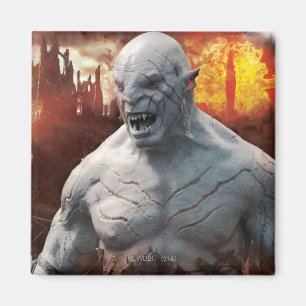 Azog & Orcs Silhouette Graphic Magnet