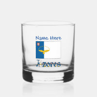 Azoren Azorean Flaggen Blaue Personalisierung