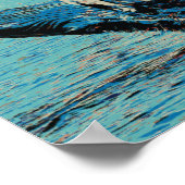 Azoren Buckelwal - Beispiel Portugal Poster (Ecke)