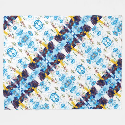 Azoren-Designs Fleecedecke (Vorderseite (Horizontal))