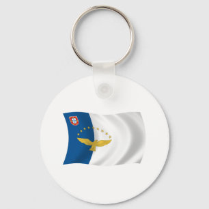 Azoren-Flag-Schlüsselanhänger Schlüsselanhänger