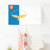 Azoren-Flagge Banner (Insitu)