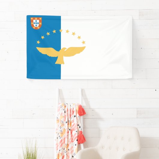 Azoren-Flagge Banner (Insitu)