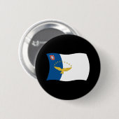 Azoren-Flagge-Button Button (Vorne & Hinten)