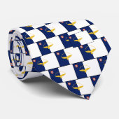 Azoren-Flagge Krawatte Männer/Gravata Acoriana (Gerollt)