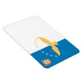 Azoren-Flagge Magnet (Rechte Seite)