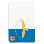 Azoren-Flagge Magnet (Vertikal)