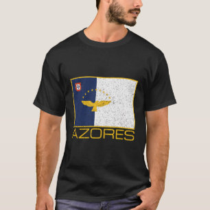 Azoren Flagge Makaronesien Azoren T-Shirt